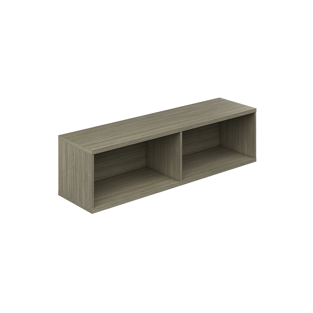 Librero Abierto Suspendido Sobre Cub. 150 x 40 x 40 cm p/Mesa Multi CN