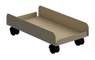 mobile CPU holder 10 x 19 x 5&quot; Nova 