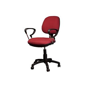 Silla Operativa c/Brazos Cromo Mec. Sencillo Base Plastica Comfort