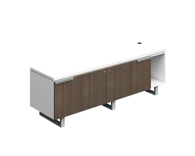 Credenza 2 Gavetas 1 Hueco 180 x 52 x 60 cm G Connect