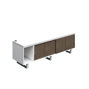 Credenza two sliding doors 71 x 20 x 24" G Connect