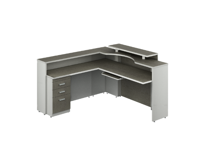 L-reception 71 x 61 x 45&quot; Kenza