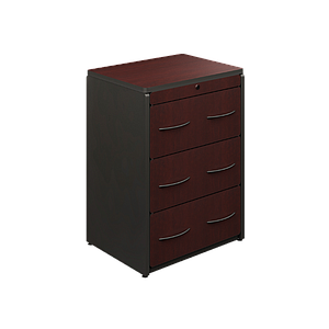 3 Drawer lateral file cabinet (letter) 30 x 23 x 41" Spazio