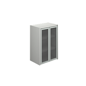 Librero s/Archivero Hor. Puertas Acrilico Completas 73 x 58 x 105 cm Prime