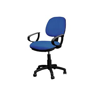 Silla Operativa c/Brazos Polipro Mec. Sencillo Base Plastica Comfort