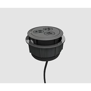 Eclipse 2 power, 1 USB A+C 72" cord