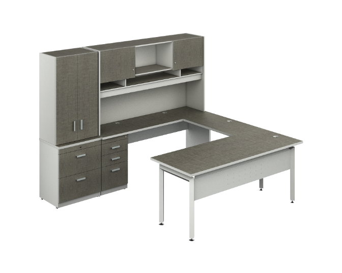 Executive U-group non-handed 95 x 85 x 71&quot; Kenza