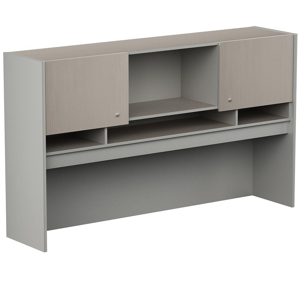 2-Door credenza hutch 69.5 x 14.5 x 41&quot; Kenza