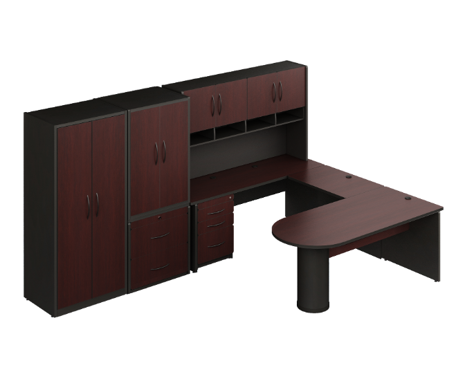 Executive U-group 134 x 91 x 71&quot; Spazio