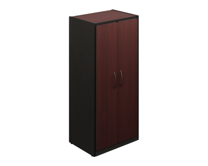 Wardrobe cabinet w/shelves 33 x 24 x 71&quot; Spazio