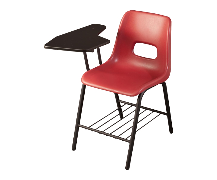 Tablet arm chair plastic