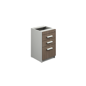 Pedestal 3 Gavetas 41 x 45 x 72 cm Prime