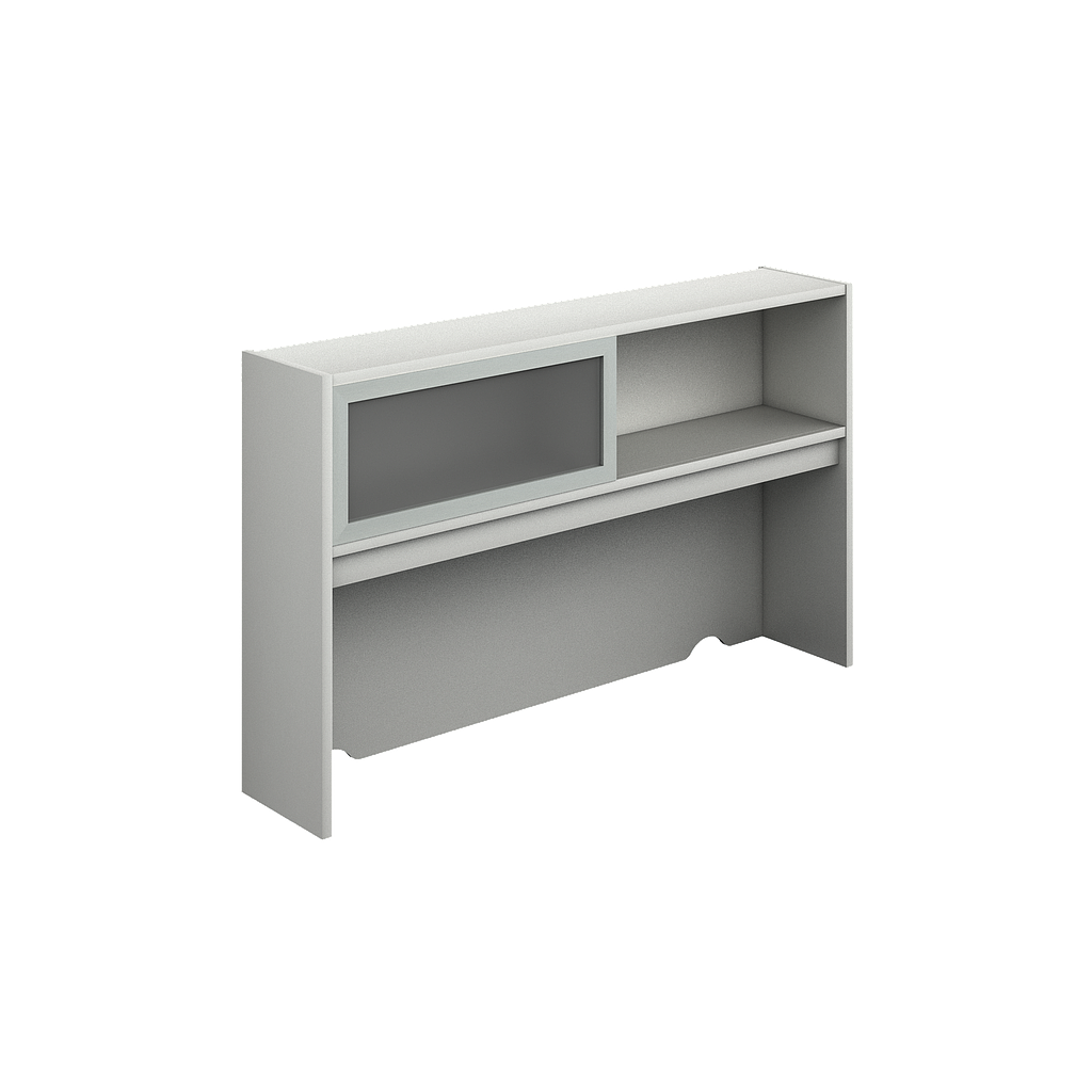 Librero s/Credenza Puerta Corrediza Acrilico 208 x 35 x 105 cm Prime