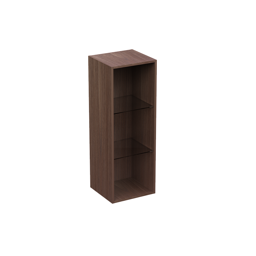 Column over work surface 2 glass shelves 15 x 14 x 42&quot; Bento