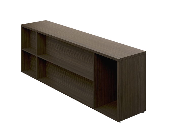 Open storage credenza 83 x 18 x 28&quot; Bento