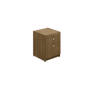 Pedestal 2 Gavetas 50 x 52 x 62 cm Contempo