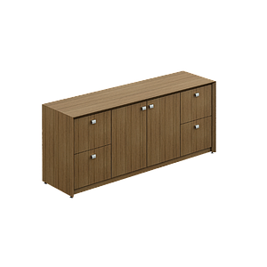 Credenza c/Puertas de Chapa 180 x 50 x 75 cm Contempo