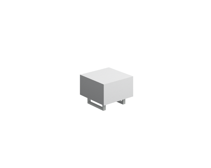 Whiteboard top corner table 24 x 24 x 18&quot; Venti