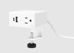2 Port Miki, Edge Mount, 1Pwr/1USB A+C, 108&quot;